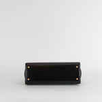 Tory Burch Eleanor Black Satchel Top Handle Bag