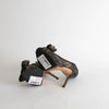 Christian Dior Black Lace Bow Heeled Shoes