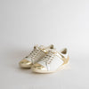 Christian Dior White Gold Leather Trainers