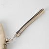 Tory Burch Gold Perry Bombe Metallic Wristlet Pouch