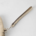 Tory Burch Gold Perry Bombe Metallic Wristlet Pouch