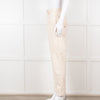 Isabel Marant Cream Embroidered Pocket Detail Jeans