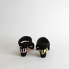 Sandro Black Suede True Love Block Heel Sandals