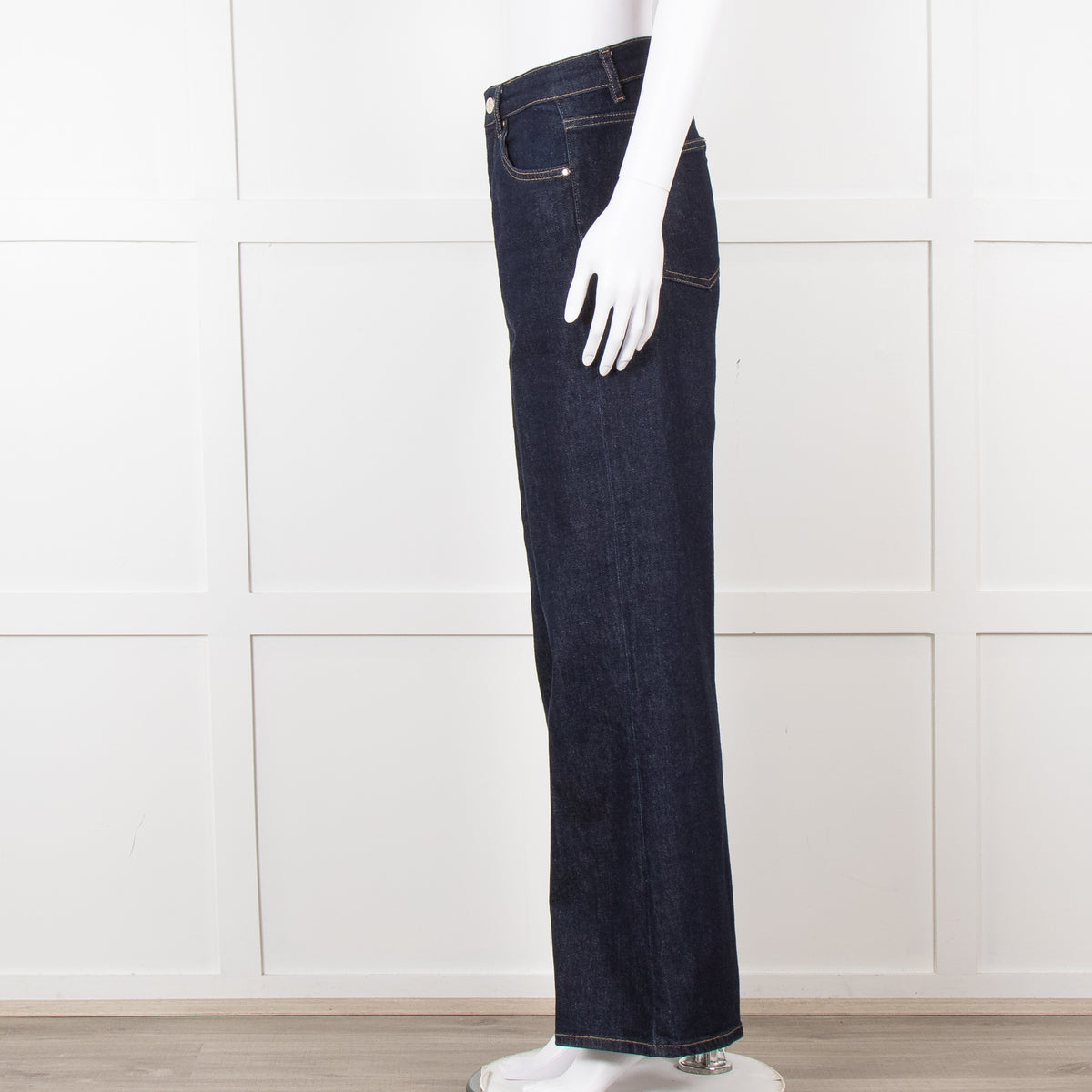 Me + Em Dark Blue Wide Leg Jeans