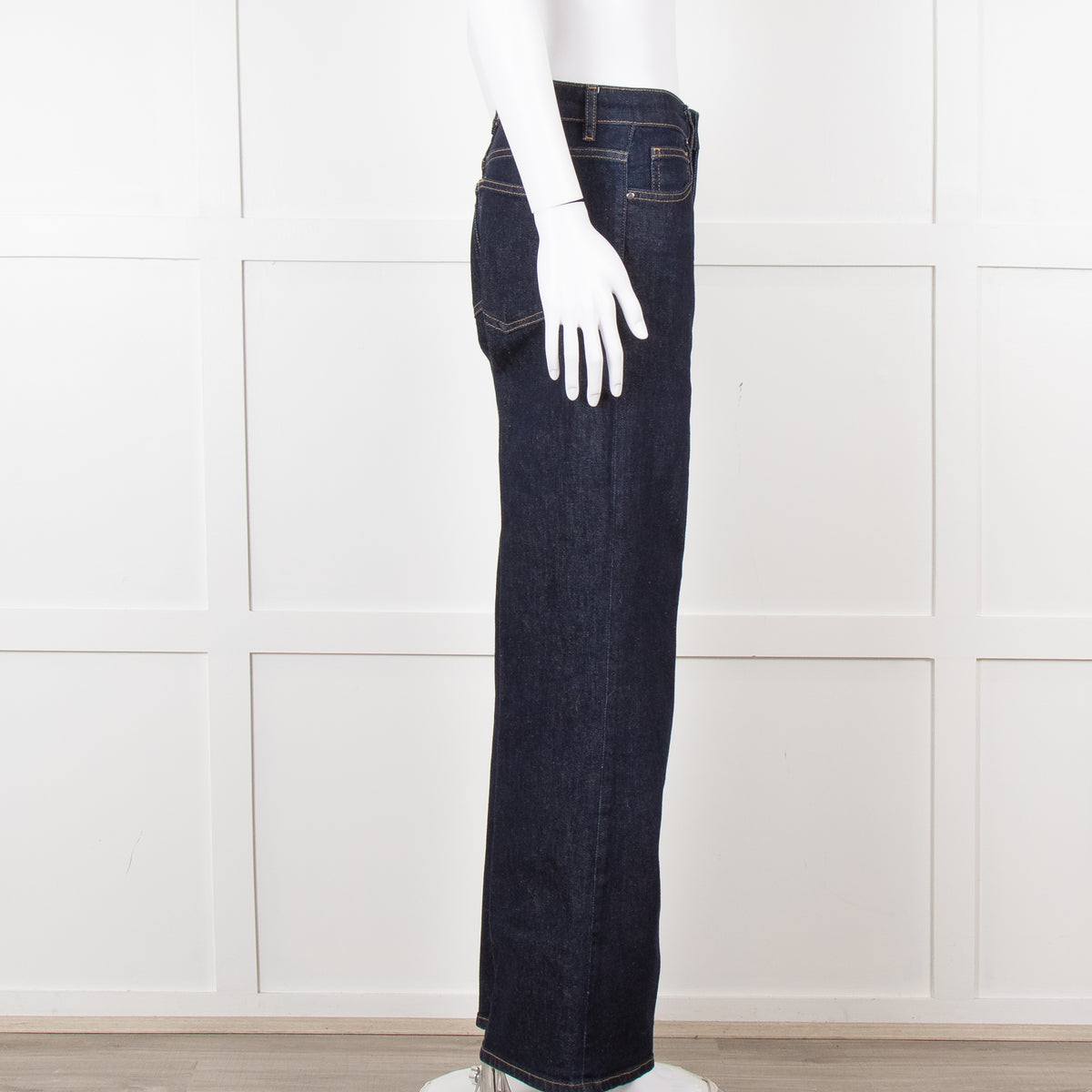 Me + Em Dark Blue Wide Leg Jeans