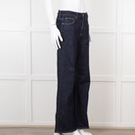 Me + Em Dark Blue Wide Leg Jeans