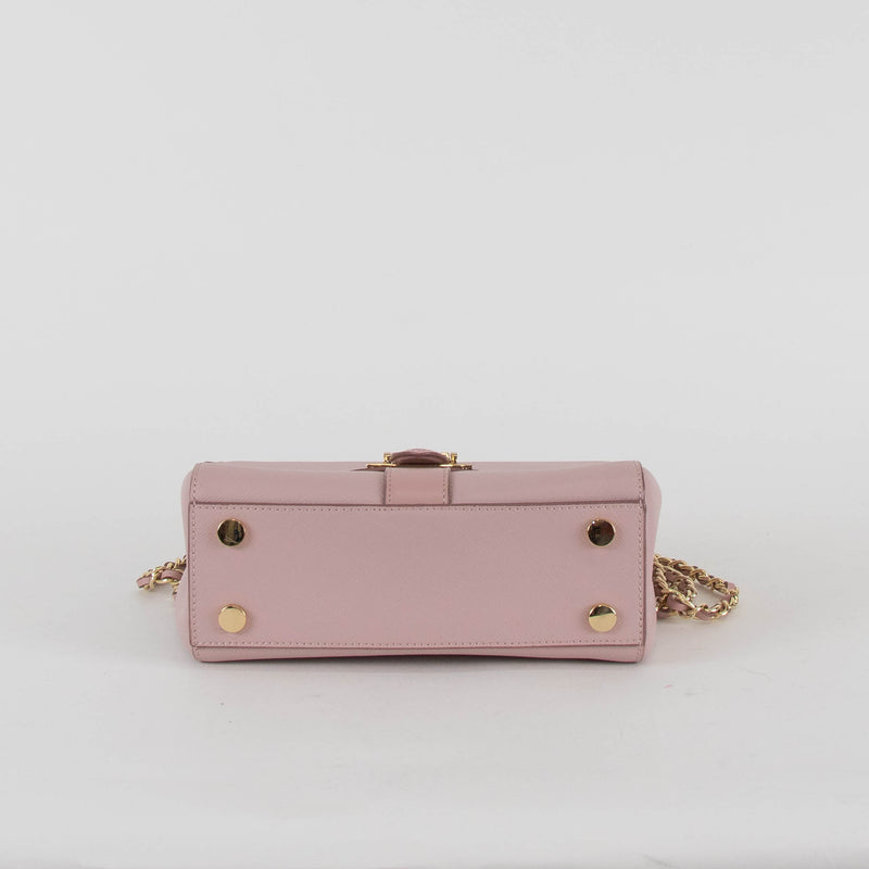 Aspinal Of London Pale Pink Lottie Bag