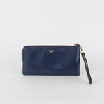 Diane Von Furstenberg Navy Mystical Eye Clutch Bag