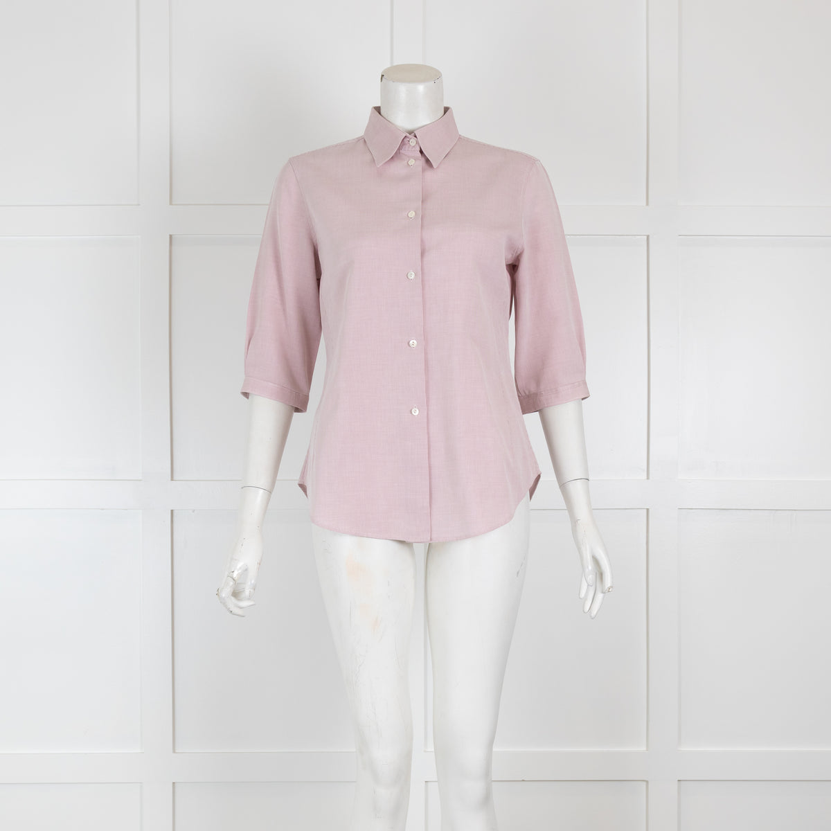 Loro Piana Shirt with Small Red Check Detail