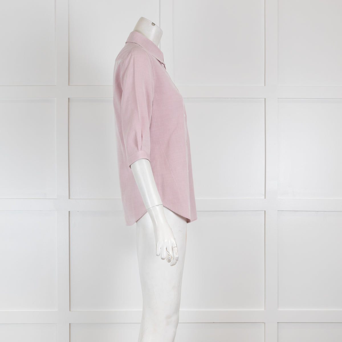 Loro Piana Shirt with Small Red Check Detail