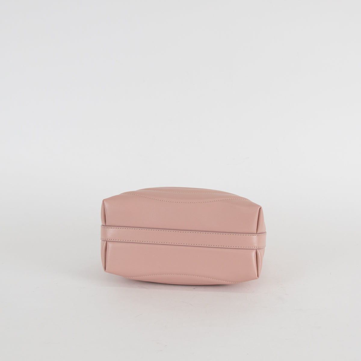 Salvatore Ferragamo Pale Pink Calfskin Quilted Leather Handbag