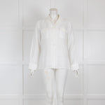 Loro Piana White Linen Shirt