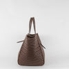 Anya Hinmarch Neeson Brown Leather Tote Bag