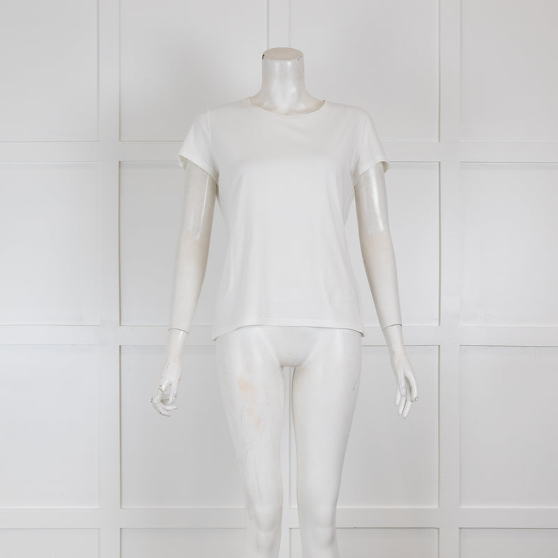 Loro Piana White Cotton T--Shirt