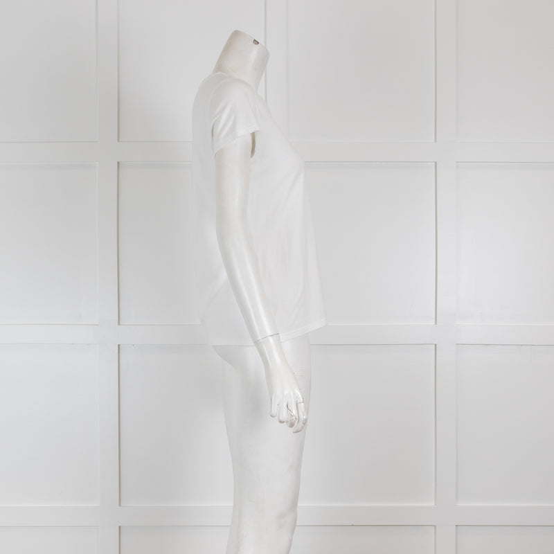 Loro Piana White Cotton T--Shirt