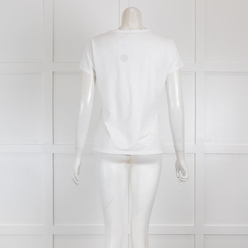 Loro Piana White Cotton T--Shirt