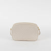 Saint Laurent Off White Quilted Victoire Crossbody Bag