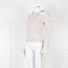 Patrizia Pepe Grey Jumper With Shoulder Chain Detail