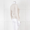 Patrizia Pepe Grey Jumper With Shoulder Chain Detail