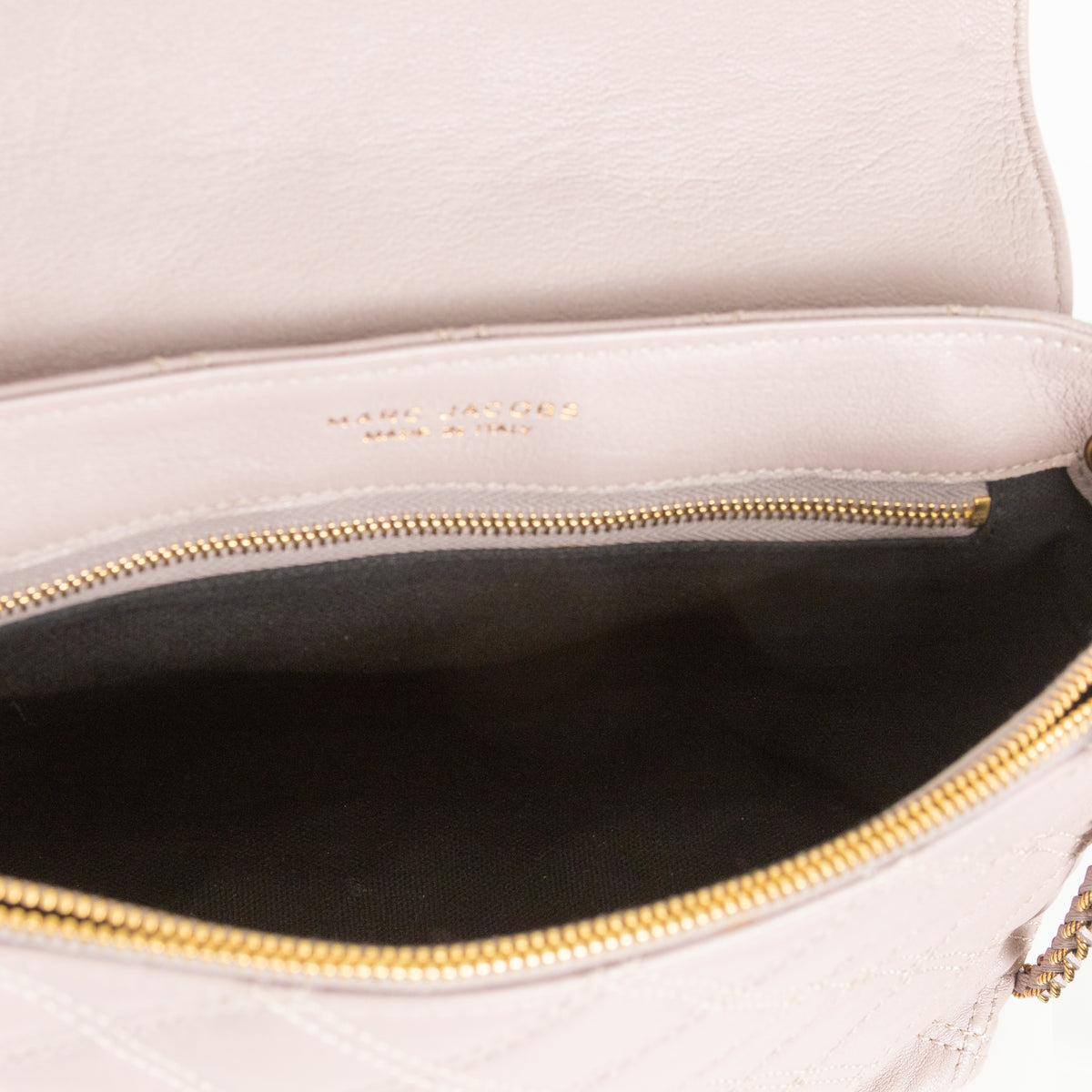 Marc Jacobs Lilac Quilted Leather Cross Body