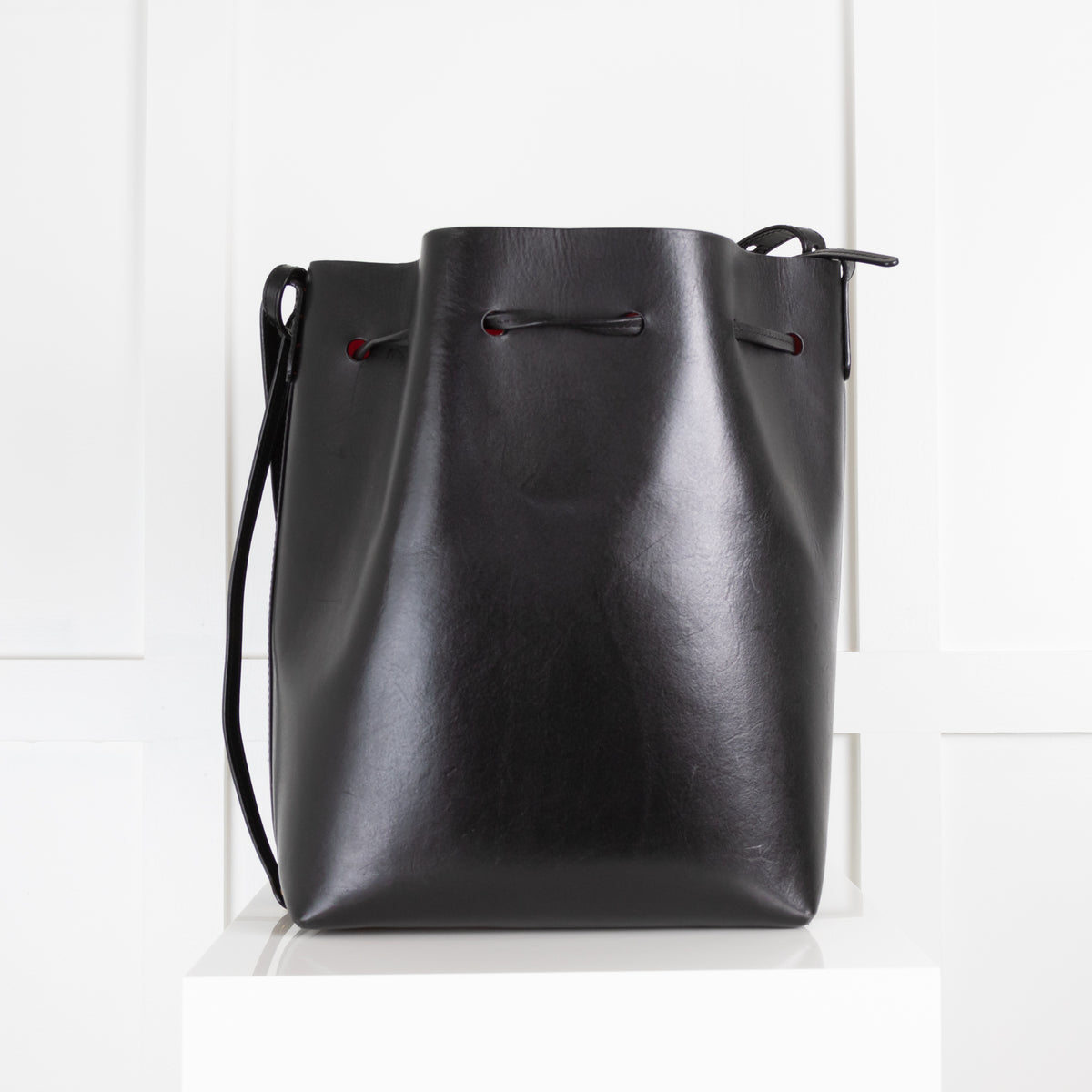 Mansur Gavriel Black Bucket Bag