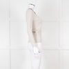 Patrizia Pepe Grey Jumper With Shoulder Chain Detail