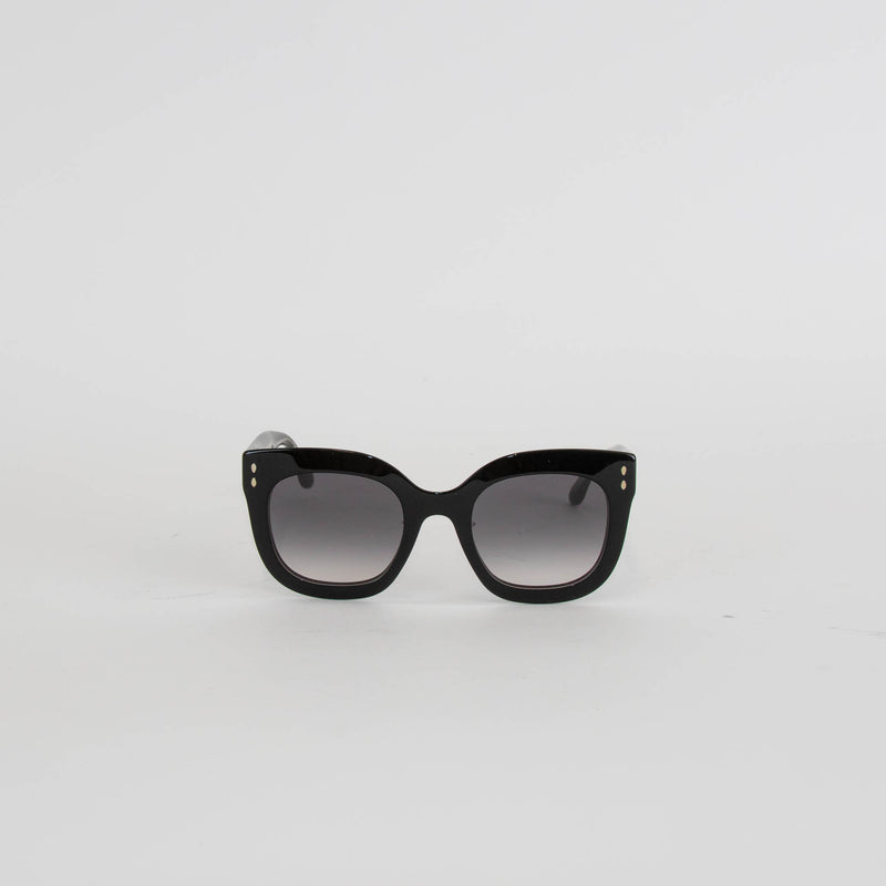 Isabel Marant Black Oversized Sunglasses