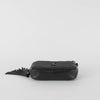 Saint Laurent Black Chevron Mini Lou Camera Bag