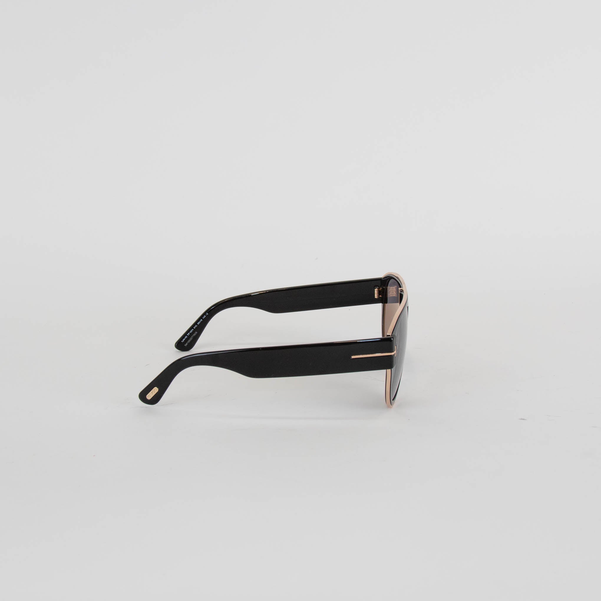 Tom Ford Black Oversized Aviator Sunglasses – Phoenix Style