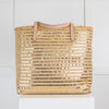 Kate Spade Sequin Raffia Bag with Coloured Pom Pom