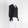 Paige Black Frill Collar Top