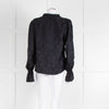 Paige Black Frill Collar Top