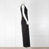 Tory Burch Black Gold Button Sleeveless Jumpsuit