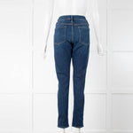 Frame Blue Straight Leg Jeans