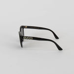 Gucci Black Diamante Logo Sunglasses