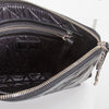 Chanel Black Aged Calfskin Votez Coco Clutch Bag