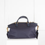 Prada Navy Blue Nylon Tote
