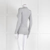 Ralph Lauren Silver Cable Knit Cardigan