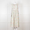 HIGH Wild Flower Print Sleeveless Cotton Dress