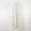HIGH Wild Flower Print Sleeveless Cotton Dress