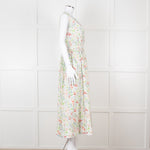HIGH Wild Flower Print Sleeveless Cotton Dress