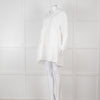 Rails White Cotton Broderie Tiered Mini Dress
