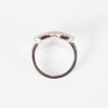 Unbranded 18ct White Gold Diamond Open Heart Ring