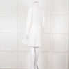 Rails White Cotton Broderie Tiered Mini Dress