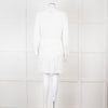Rails White Cotton Broderie Tiered Mini Dress