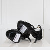 Yves Saint Laurent Black Sparkle Tribute Heels