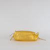 Prada Gold Leather Small Shoulder Bag With Coin Pouch