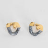 Givenchy G Chain Grey and Gold Earrings