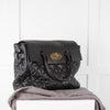 Mulberry Black Cara Delevingne Convertible Quilted Bag