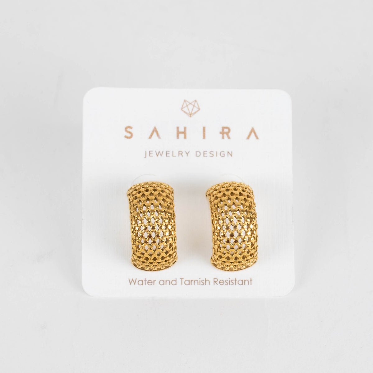 Sahira Gold Macie Hoop